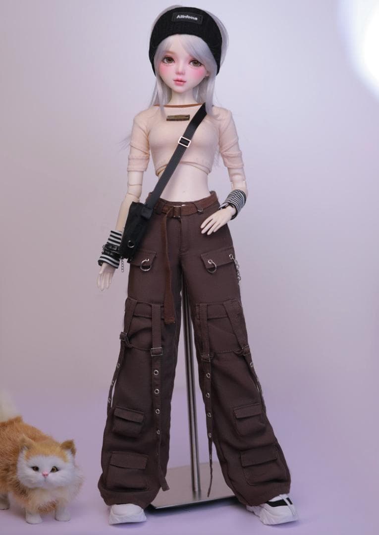 BJD 1/3ドール フルセット 本体 56cm 球体関節人形 眼球 服 メイク
