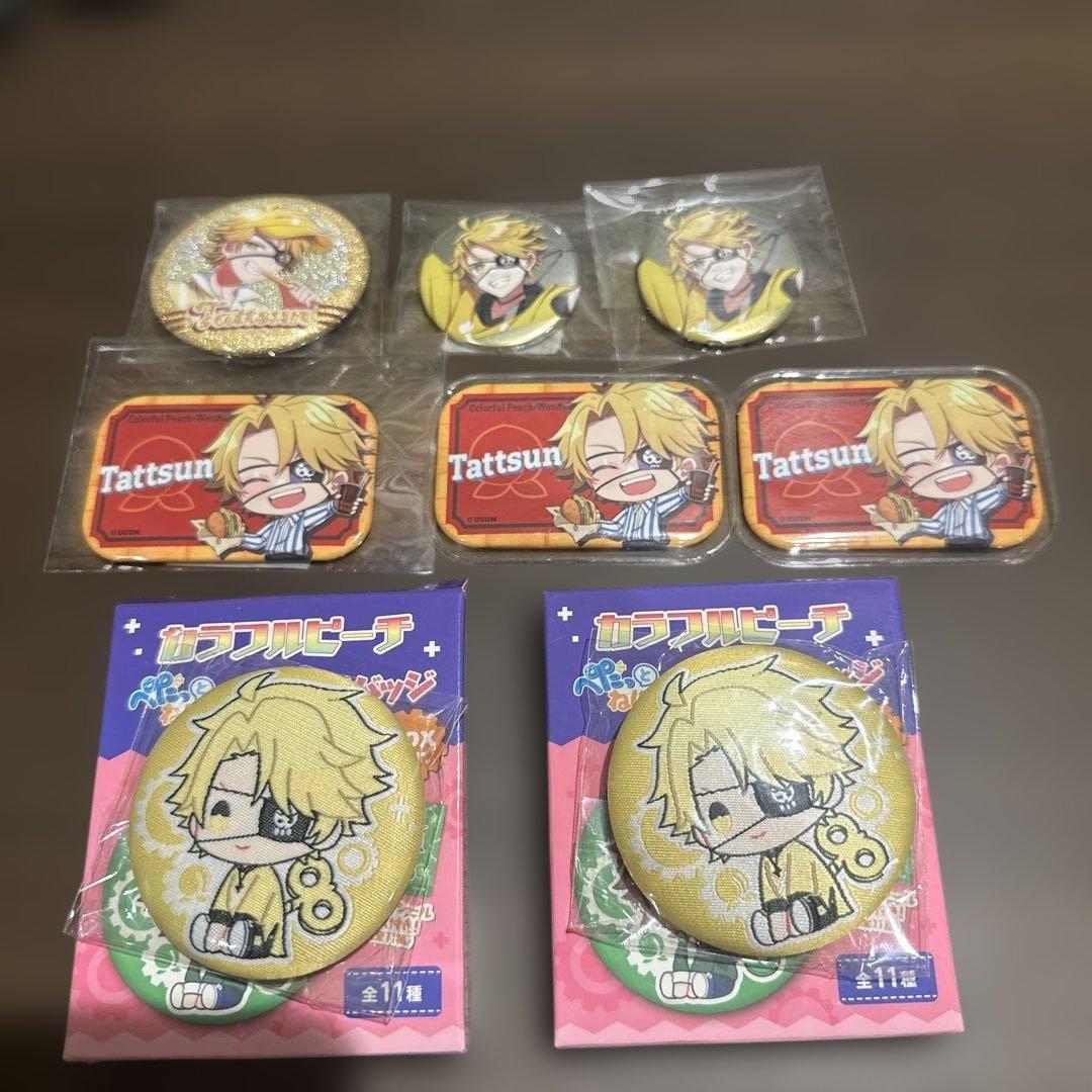 カラフルピーチ 缶バッジ