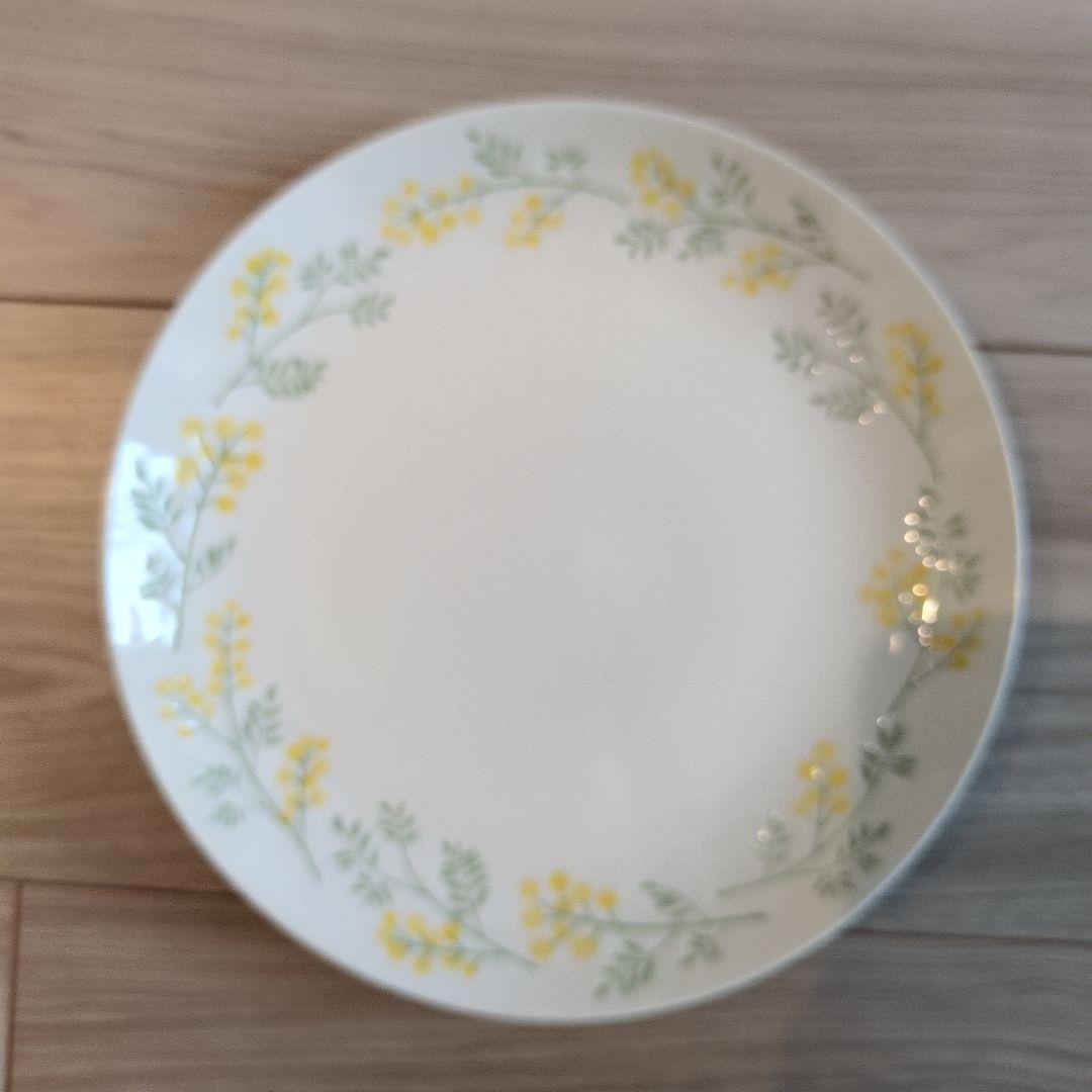 新品・未使用！　アフタヌーンティー　ミモザプレート２種　各２点セット