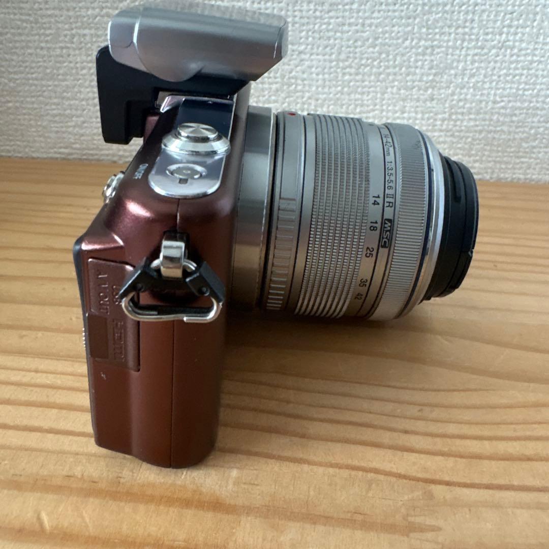 OLYMPUS PEN mini E-PM1 ブラウン　箱あり