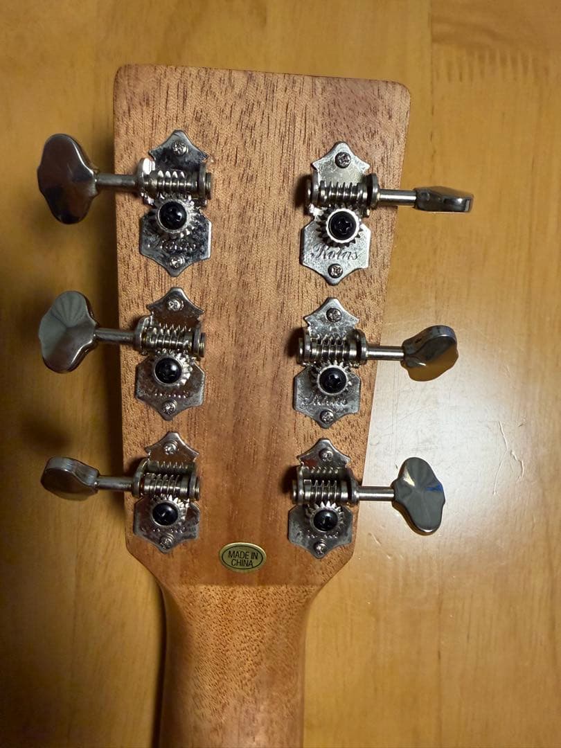 S.yari YM-02/MH アコースティック　ミニギター ケース付き