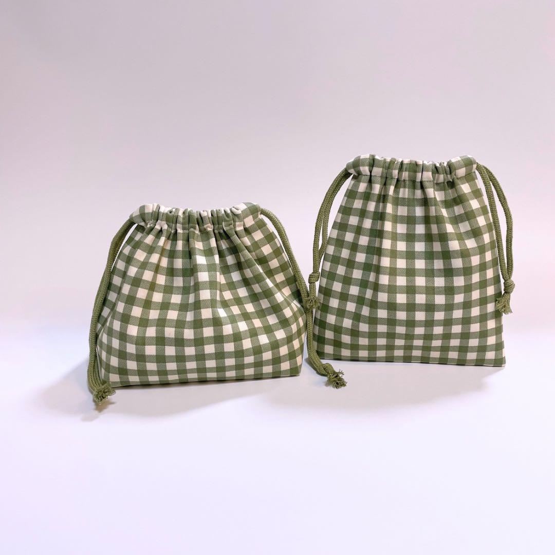 momo【レッスンバッグ/靴入れ/巾着など】ハンドメイドオーダー