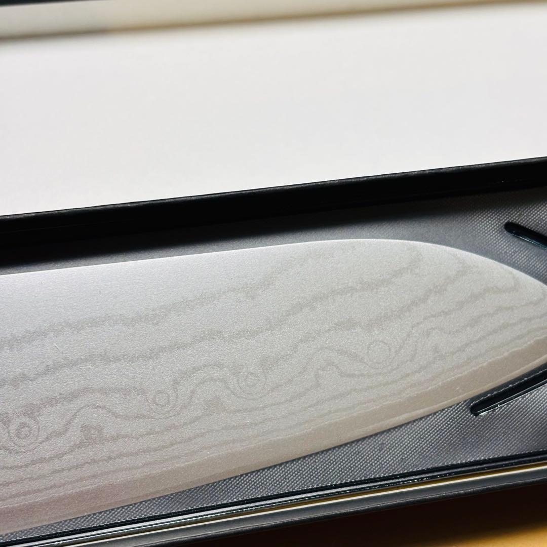 燕人の匠　ダマスカス　ETK-1500 三徳庖丁170mm ダマスカスナイフ