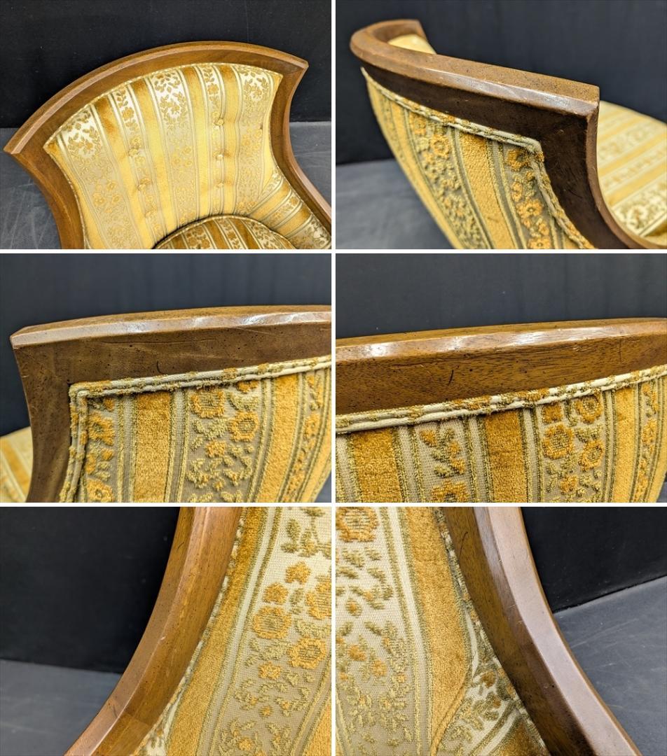 ドレクセルヘリテイジ　アップホルスタリー　1人掛けソファ　1P　シングル　A