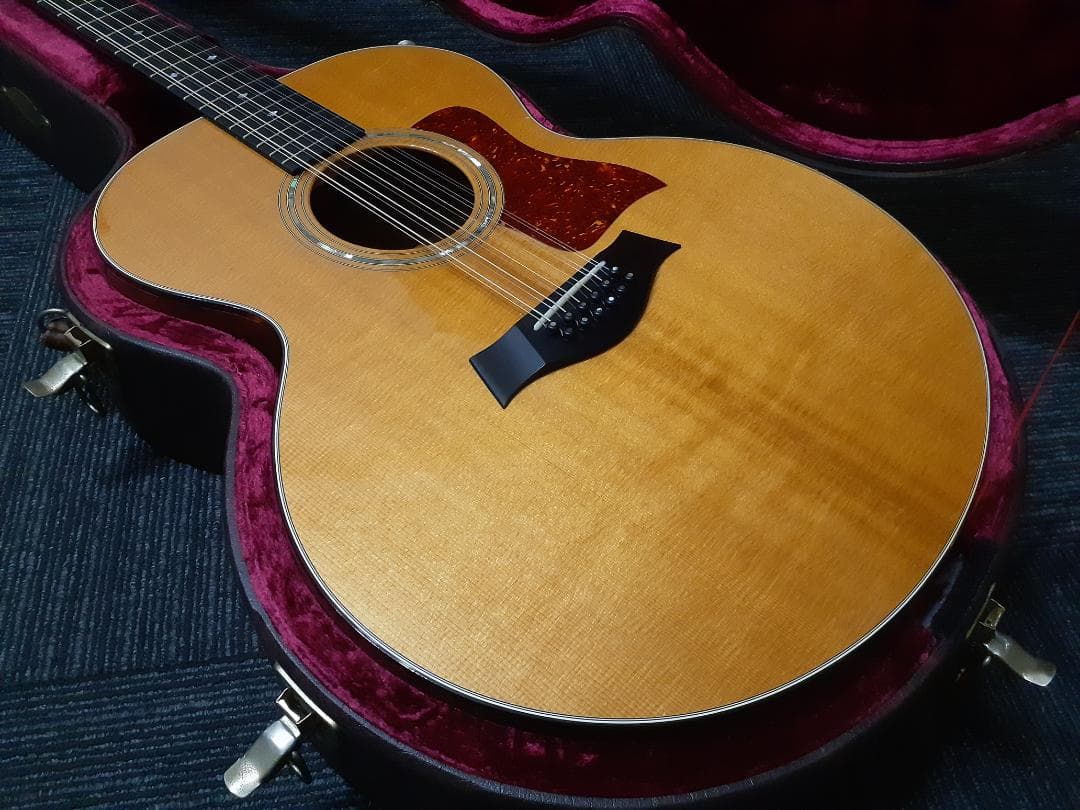 貴重 1994年製 TAYLOR 555カスタム 12弦 オール単板 PU付き