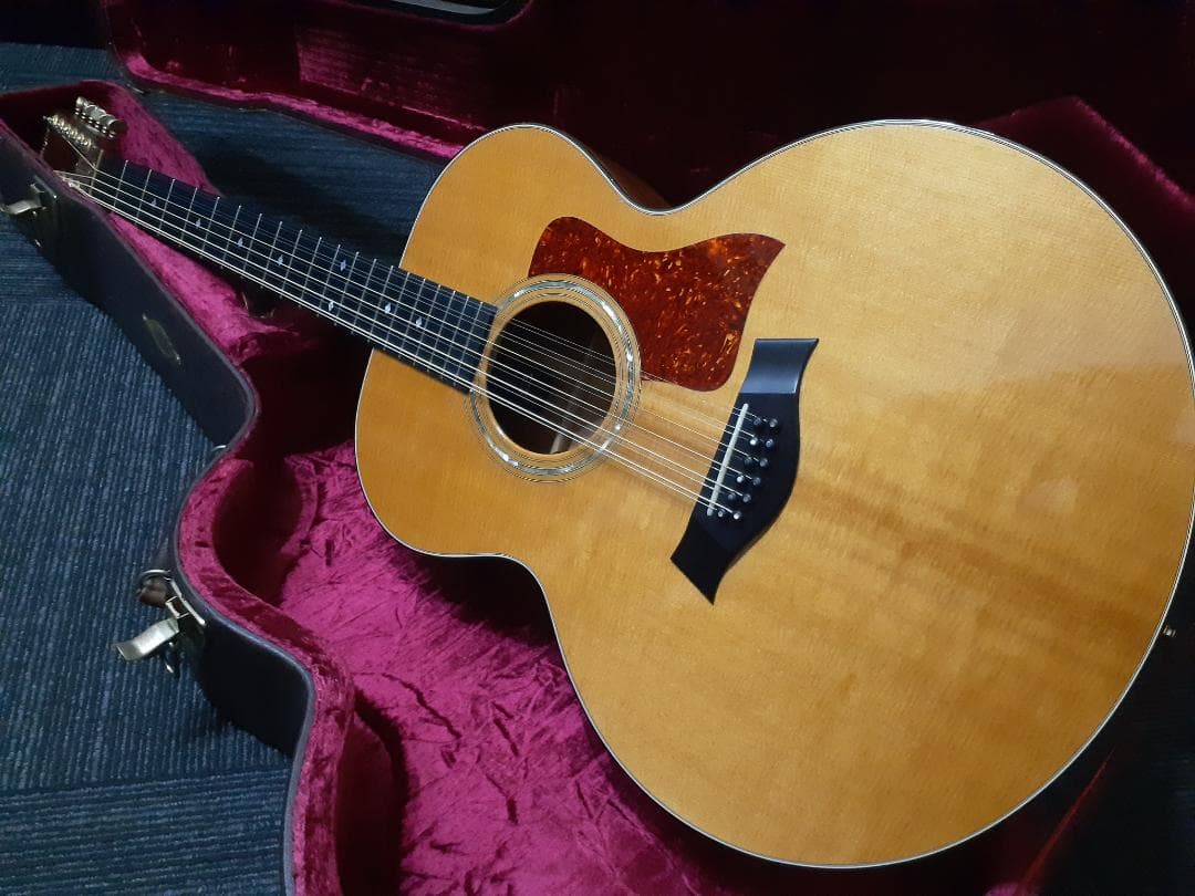 貴重 1994年製 TAYLOR 555カスタム 12弦 オール単板 PU付き