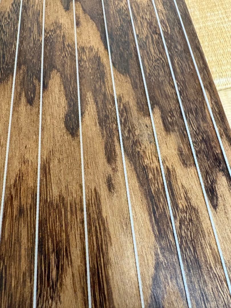 HARUHARU 総紅木仕上げ 13絃箏 綾杉彫り 並甲 琴柱 付属