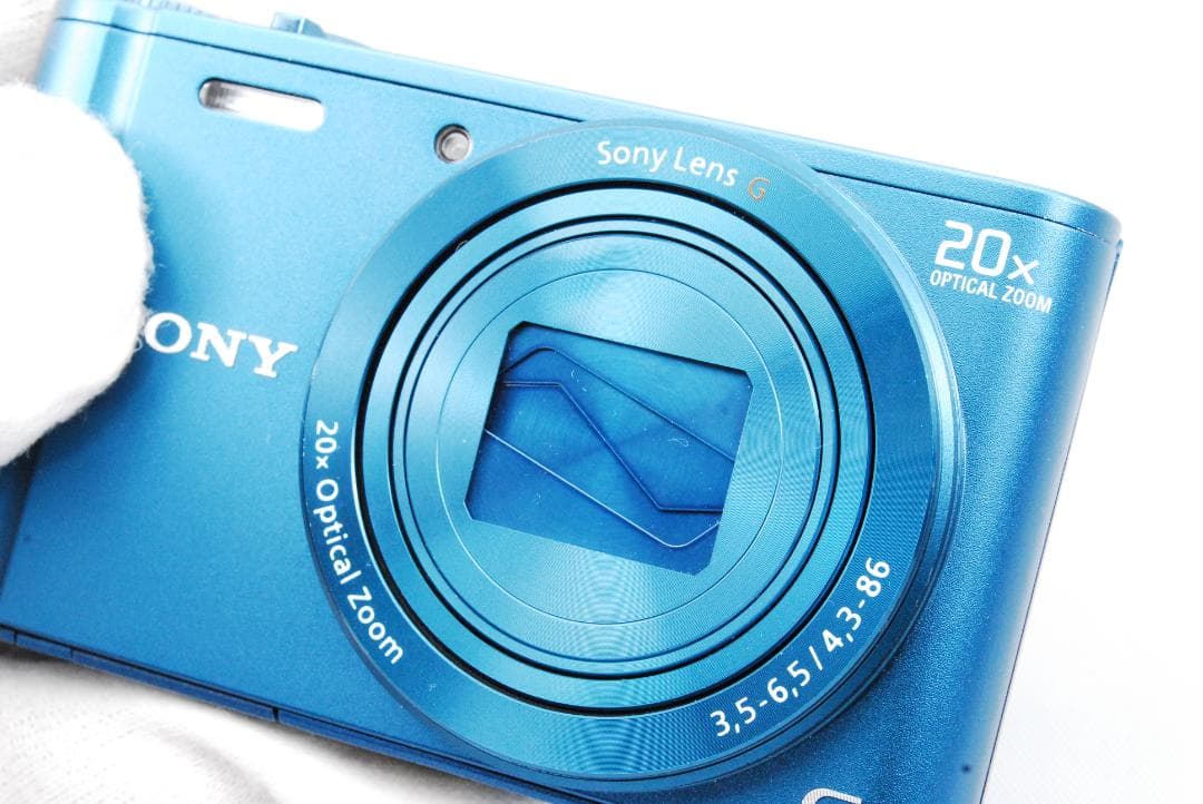 【美品】　SONY Cyber-shot DSC-WX300 ブルー 動作確認済