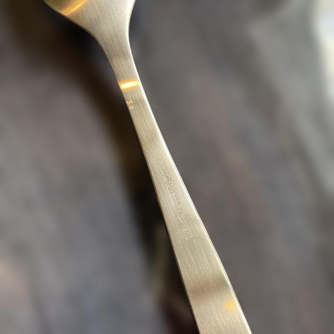 ALESSI / アレッシィ　デザートスプーン　4本　ジャスパー モリソン