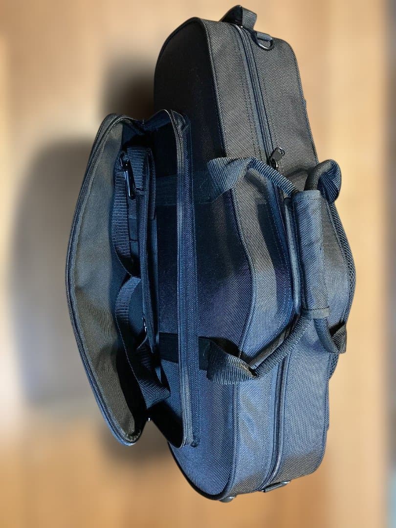 アルトサックスケース（ショルダーストラップ内臓）PTSC-300