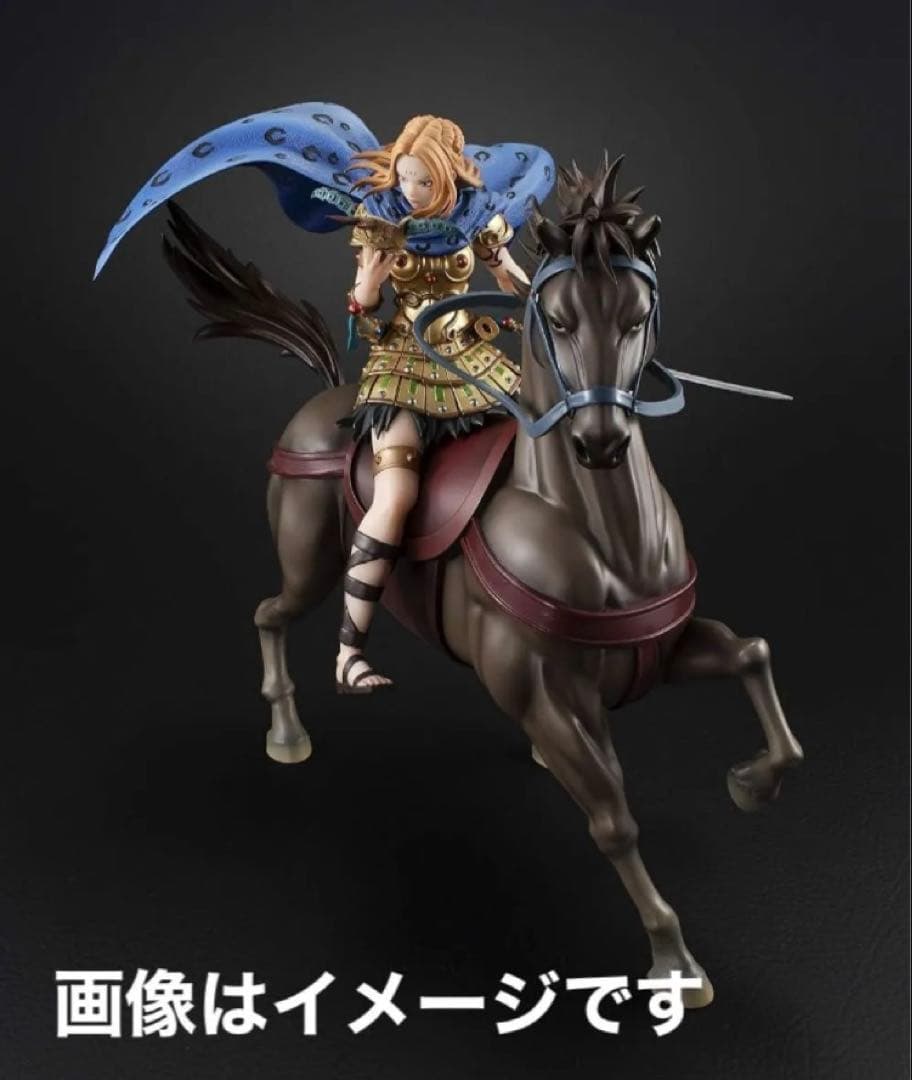 キングダム フィギュアーツZERO・写真家×造形家 王騎 羌 楊端和 5体