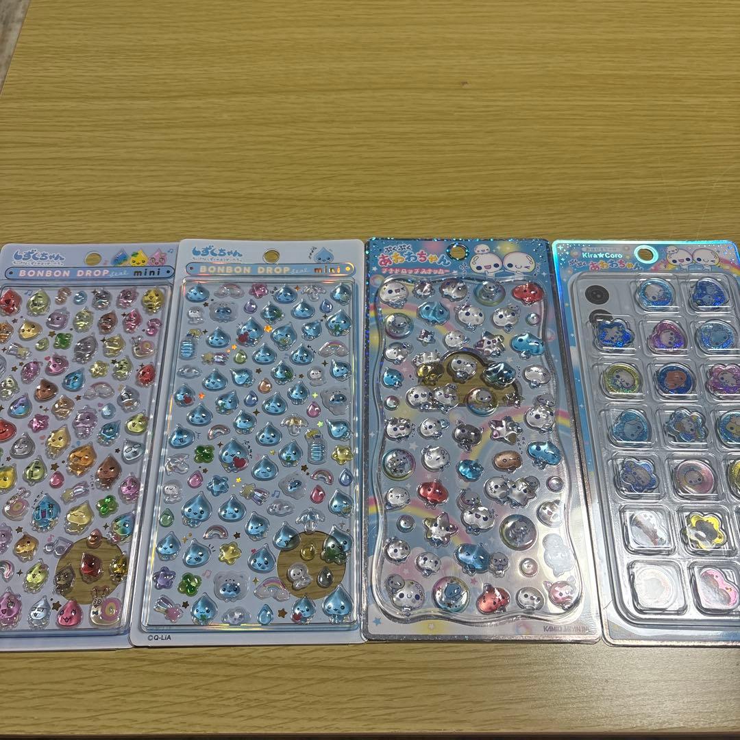 ボンボンドロップ　スヌーピー　サンリオ　しずくちゃん　あわわちゃん　8枚セット