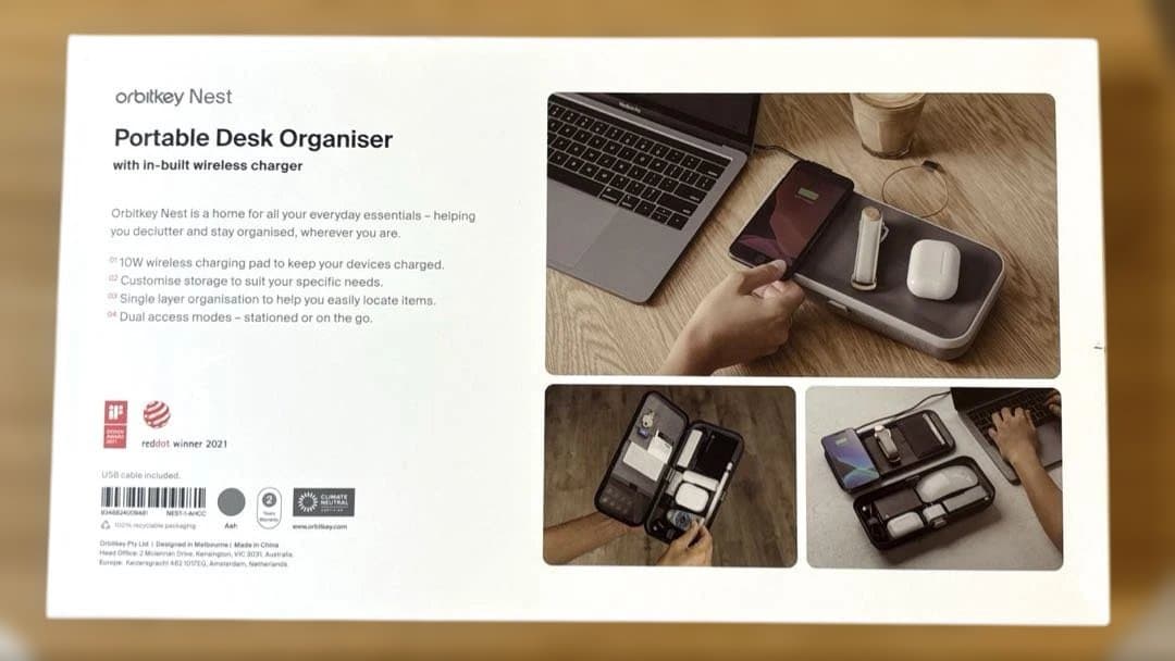 【新品未使用】orbitkey Nest ポータブルデスクオーガナイザー