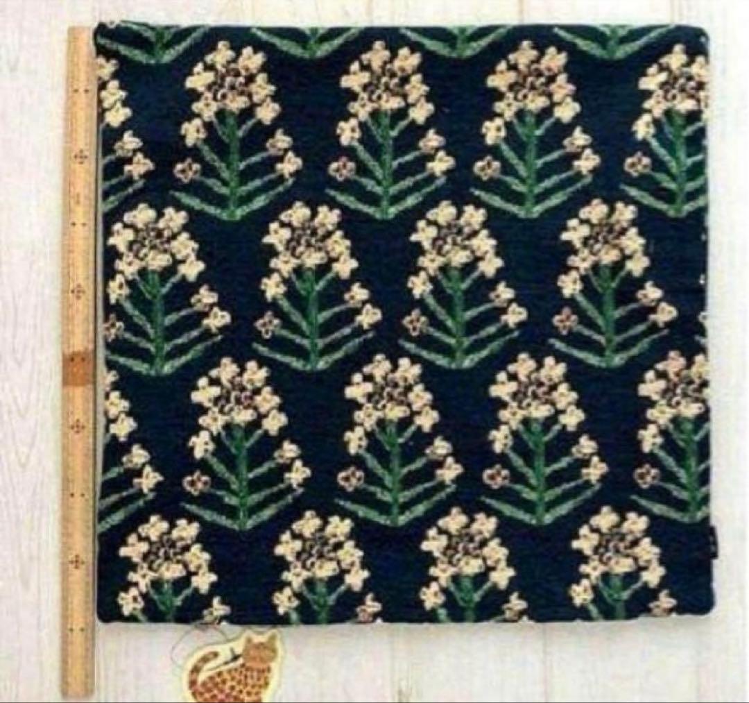 新品　松尾ミユキ　クッションカバー　菜の花　45×45cm