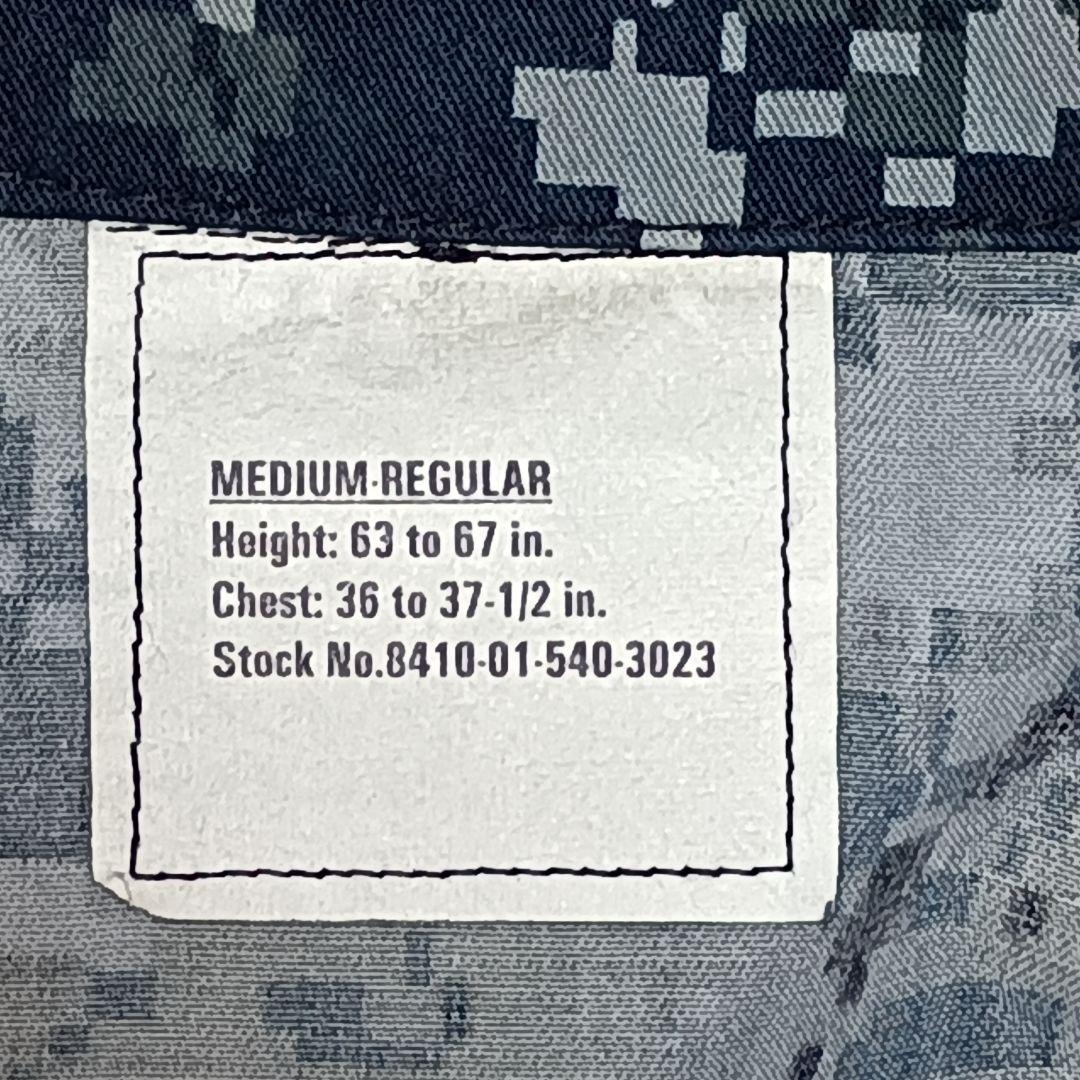 アメリカ海軍　デジタル迷彩　NWU　青色ジャケット　【実物・未使用品】