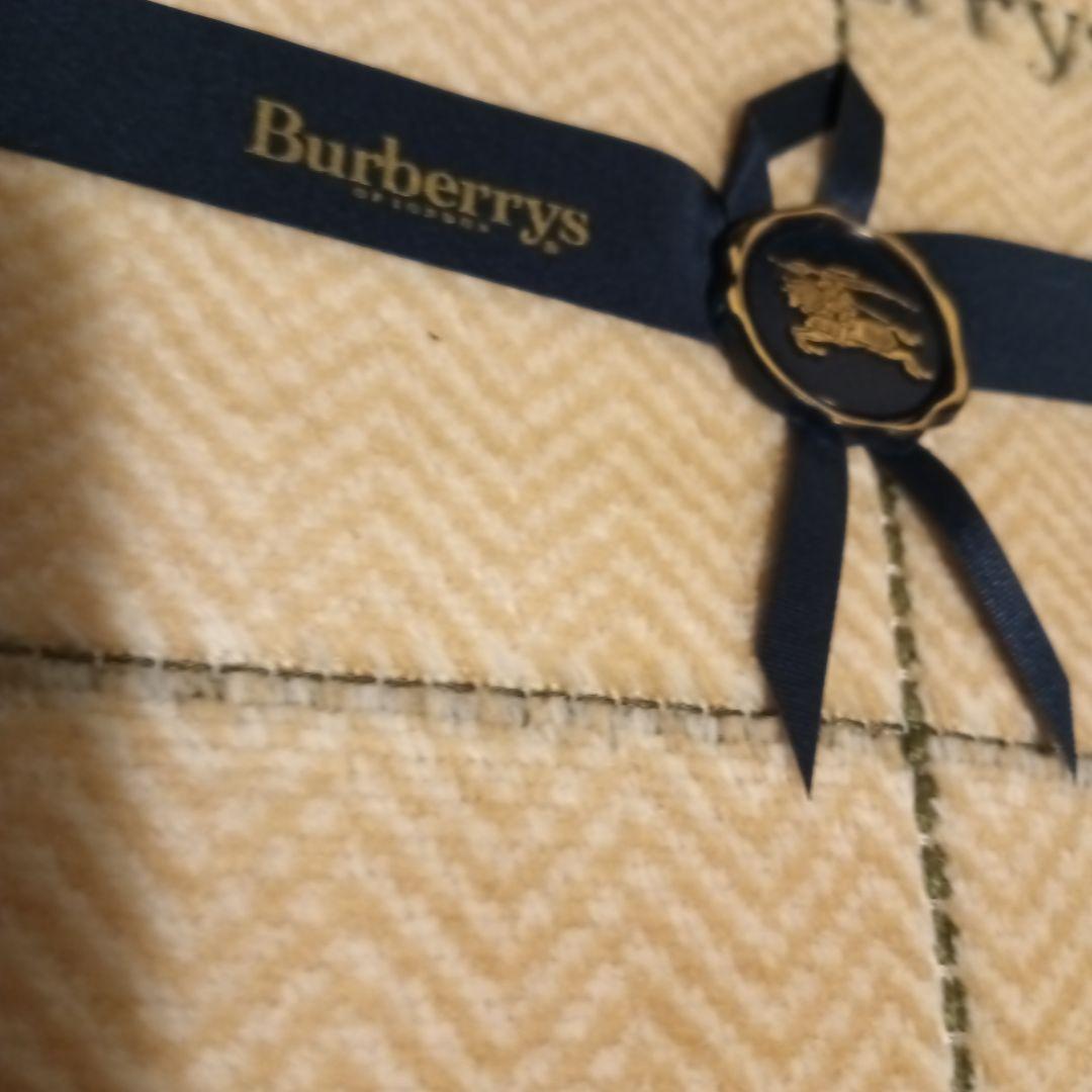 Burberry バーバリーシール織綿毛布洗えるシングル綿100％ 11月9