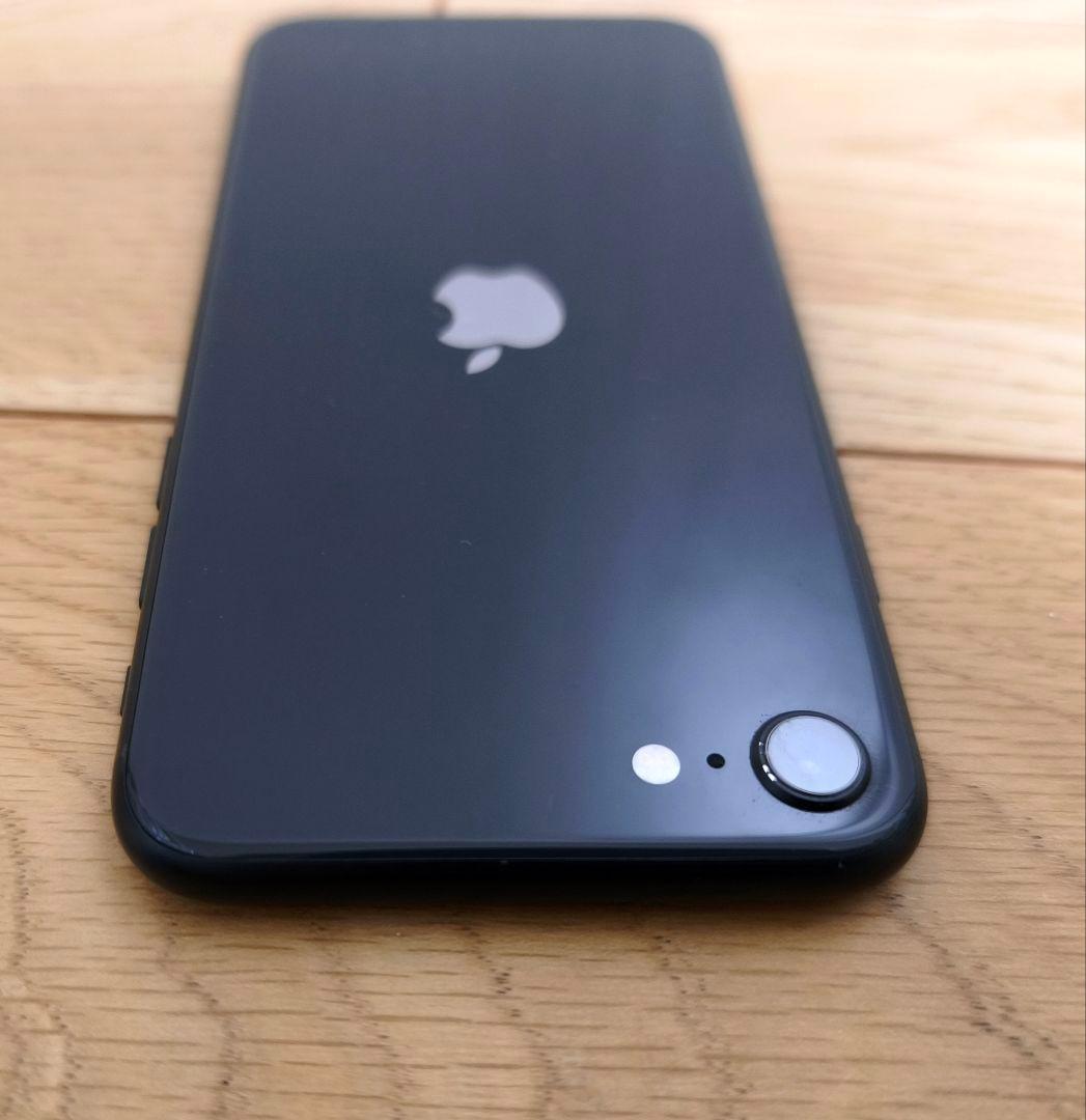 iPhone SE2 第2世代 iFace ケース付き ブラック SIMフリー