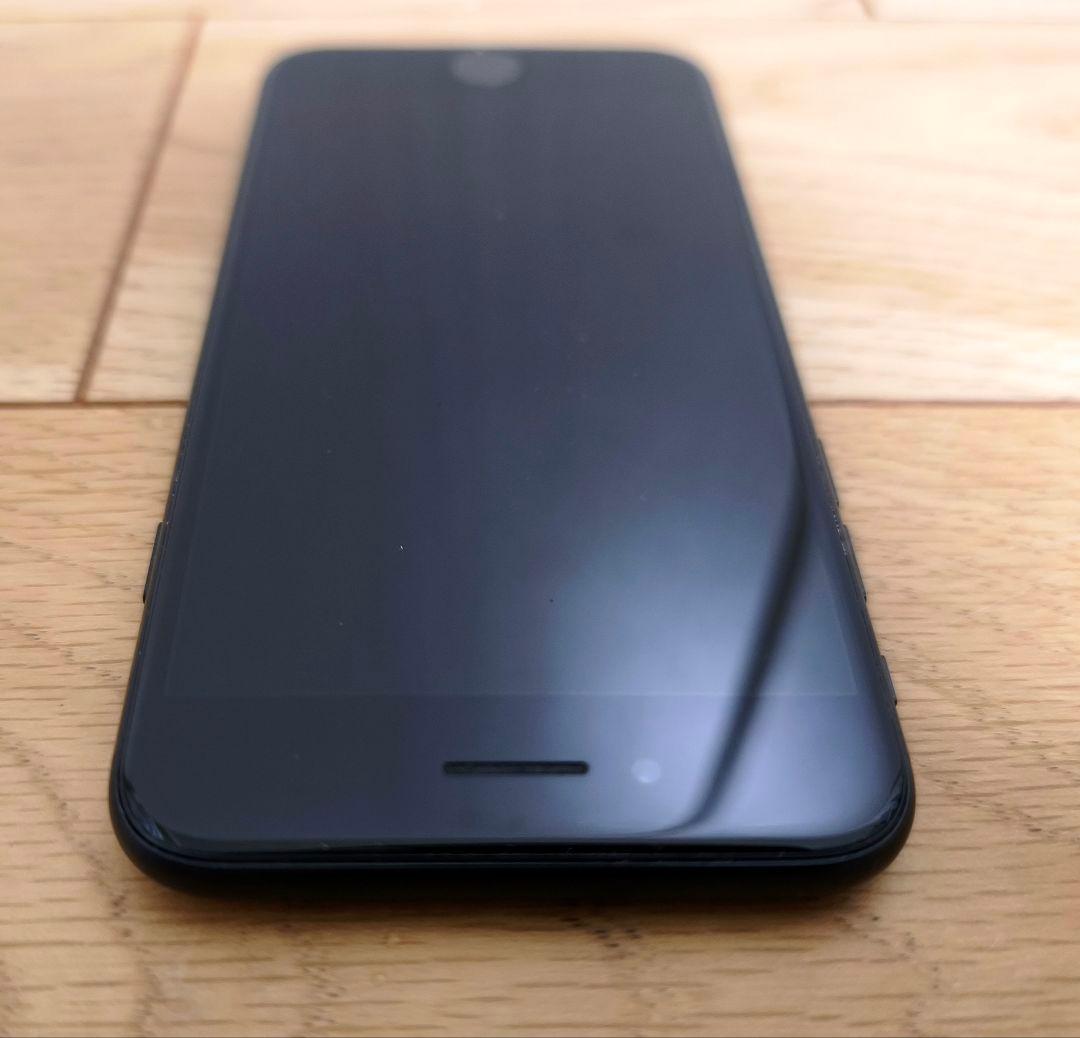 iPhone SE2 第2世代 iFace ケース付き ブラック SIMフリー