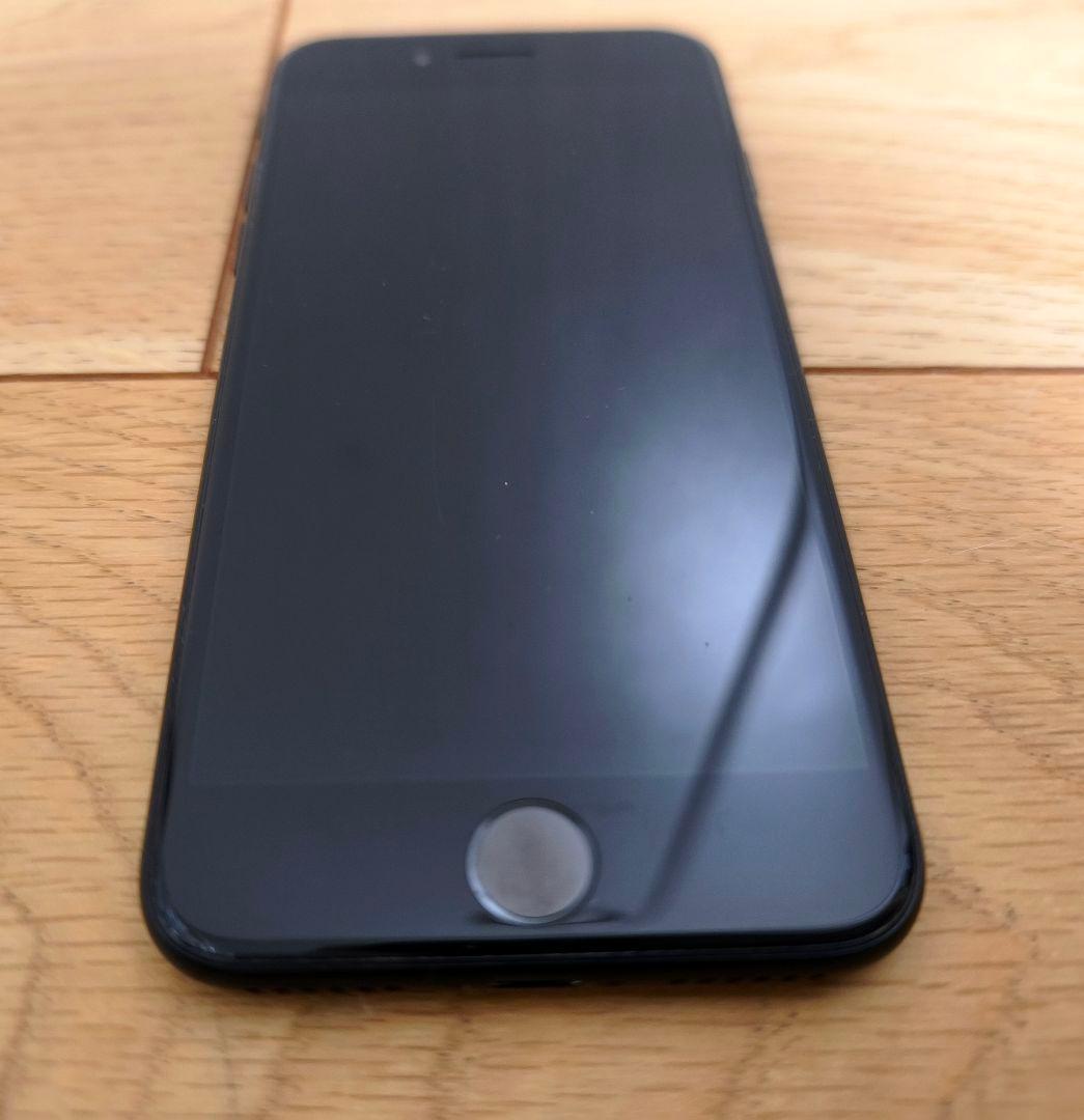 iPhone SE2 第2世代 iFace ケース付き ブラック SIMフリー