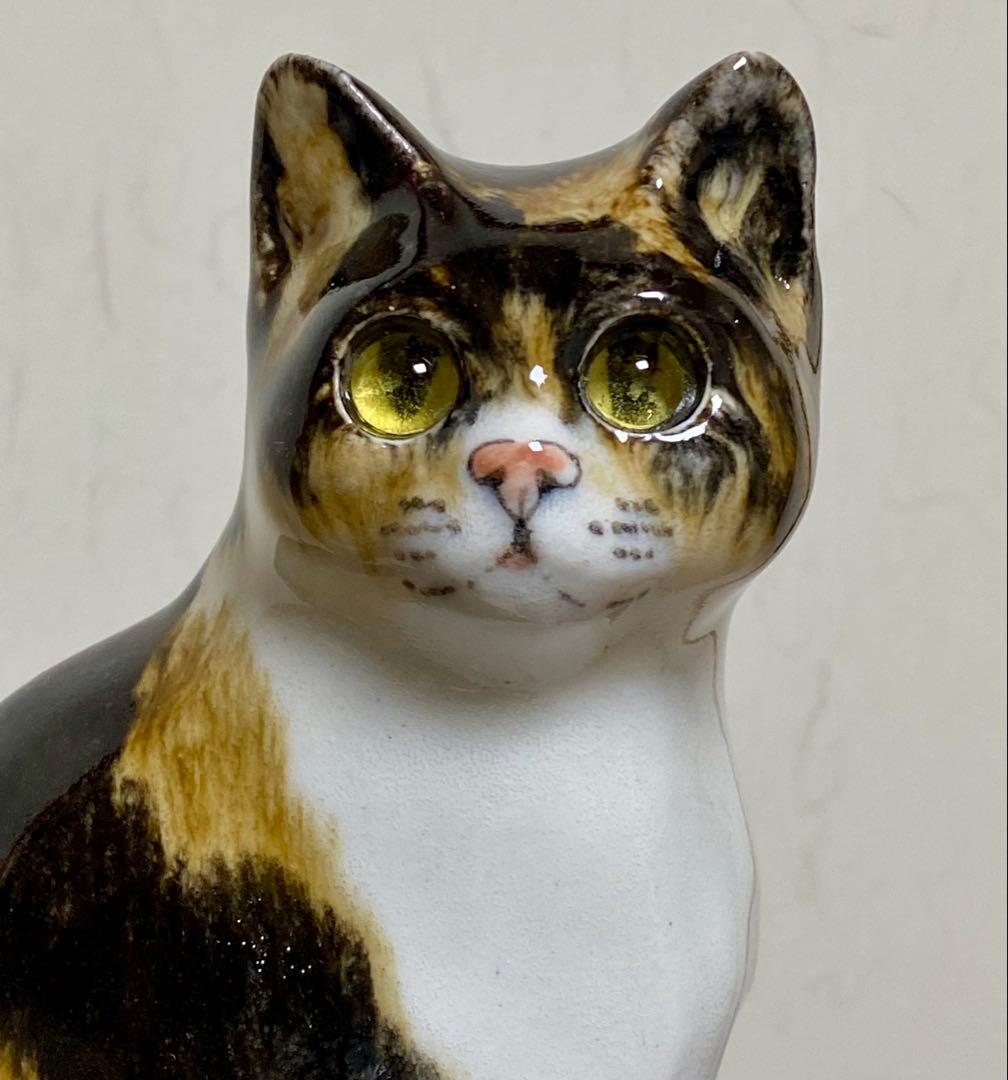 ウィンスタンレイキャット　ケンジントンキャット　三毛猫　貫入無し　サイズ2