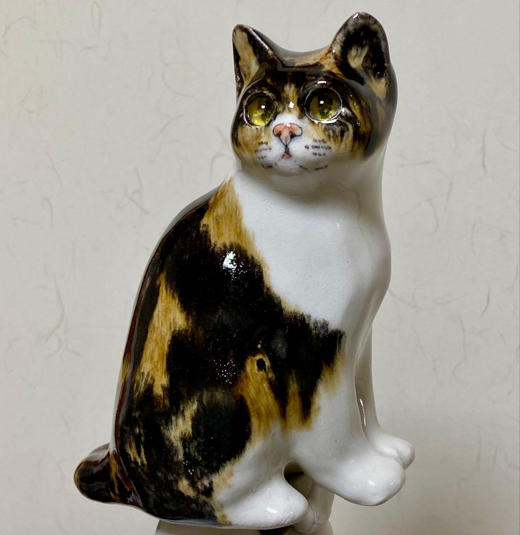 ウィンスタンレイキャット　ケンジントンキャット　三毛猫　貫入無し　サイズ2