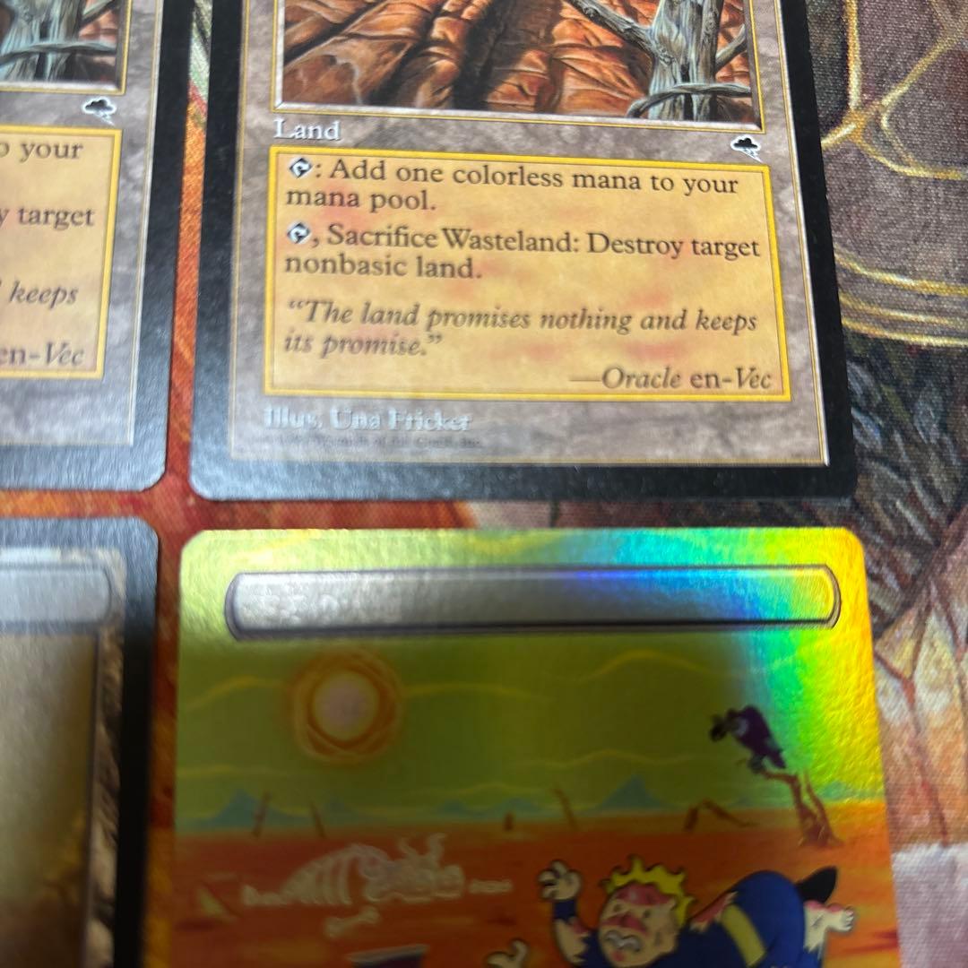 MTG 不毛の大地　テンペスト二枚