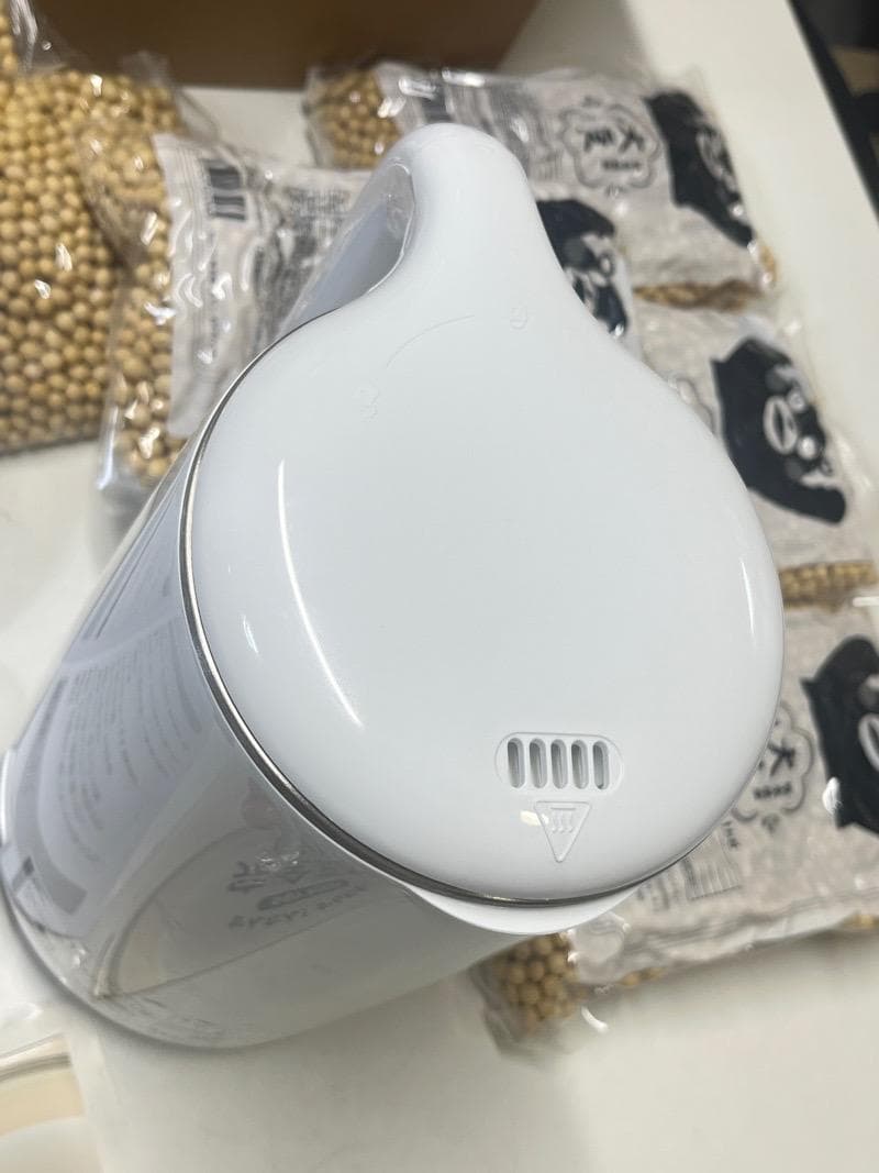 【未使用】完全豆乳メーカー SOY RICH 　熊本県産大豆6.2kg付き