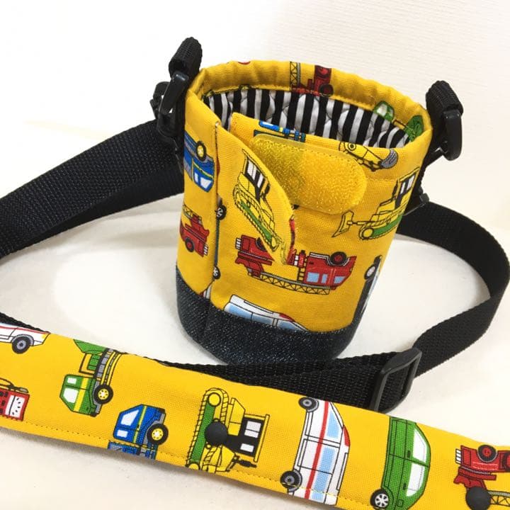 ハンドメイド オーダー 水筒 カバー 車 恐竜