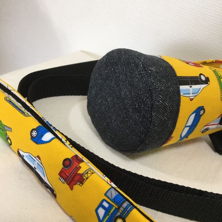 ハンドメイド オーダー 水筒 カバー 車 恐竜