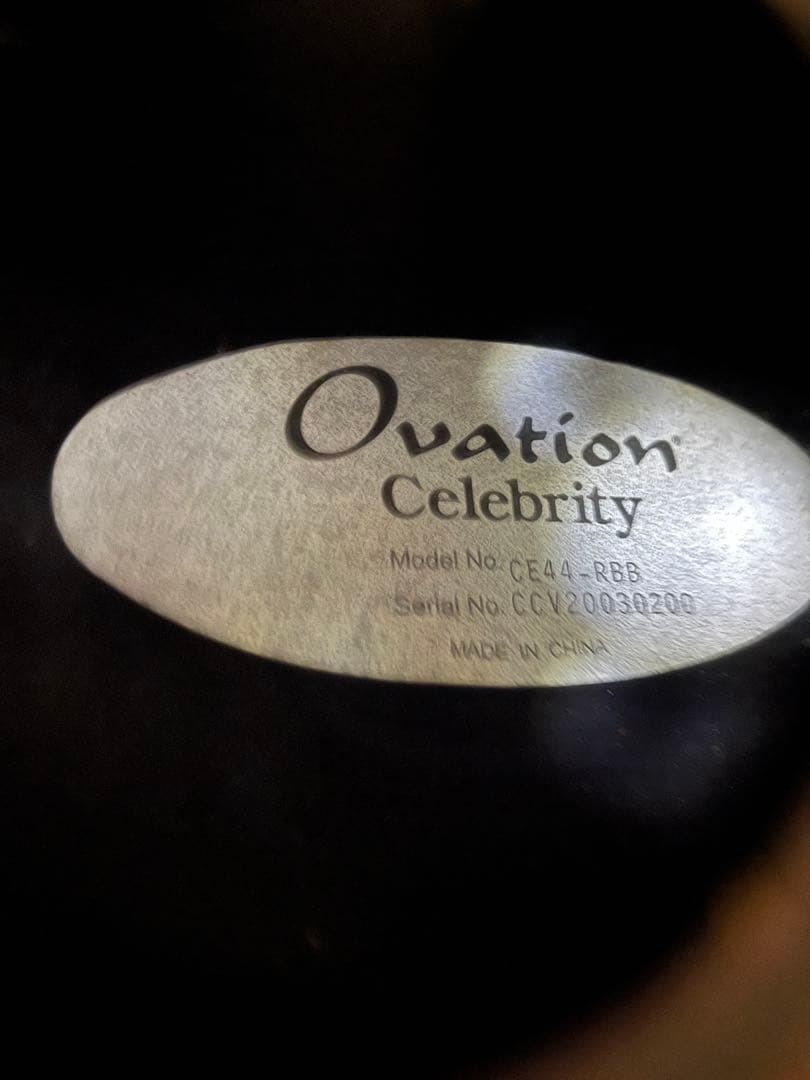 ギター Ovation Celebrity Elite CE44-RBB