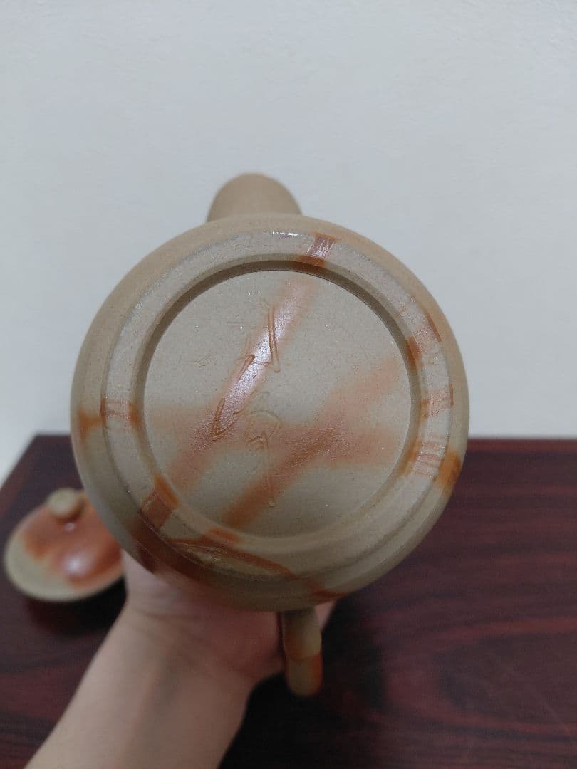 備前焼コラボ 煎茶碗2客 茶托付 水注 茶道具 煎茶道具
