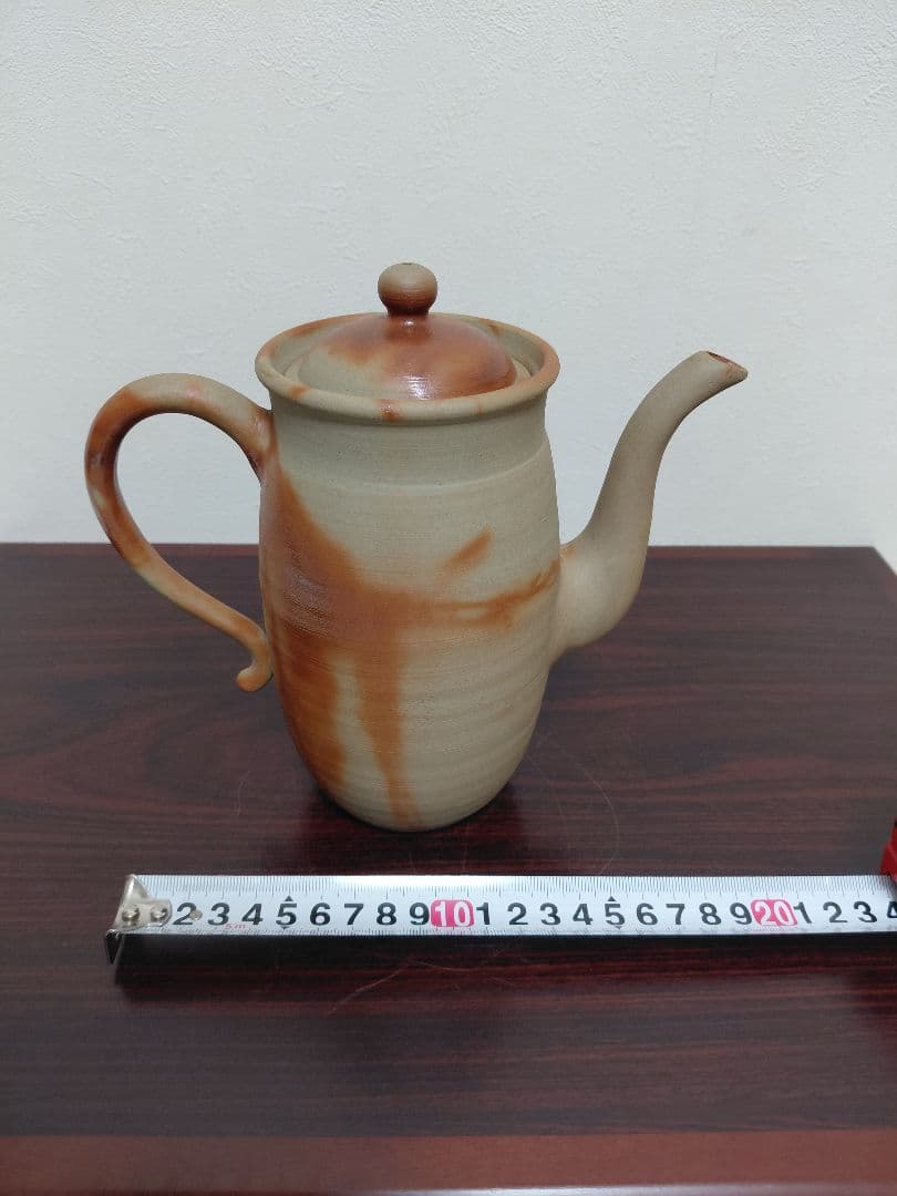 備前焼コラボ 煎茶碗2客 茶托付 水注 茶道具 煎茶道具