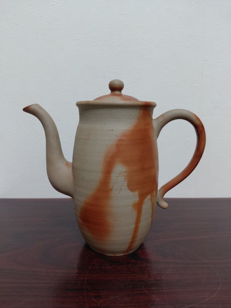 備前焼コラボ 煎茶碗2客 茶托付 水注 茶道具 煎茶道具