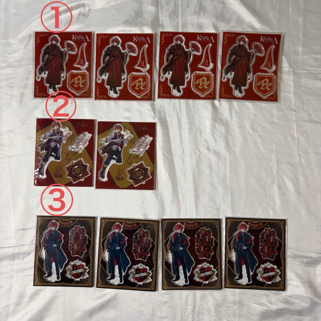 KnightX KnightA 騎士A ばぁうくん アクスタ まとめ売り①