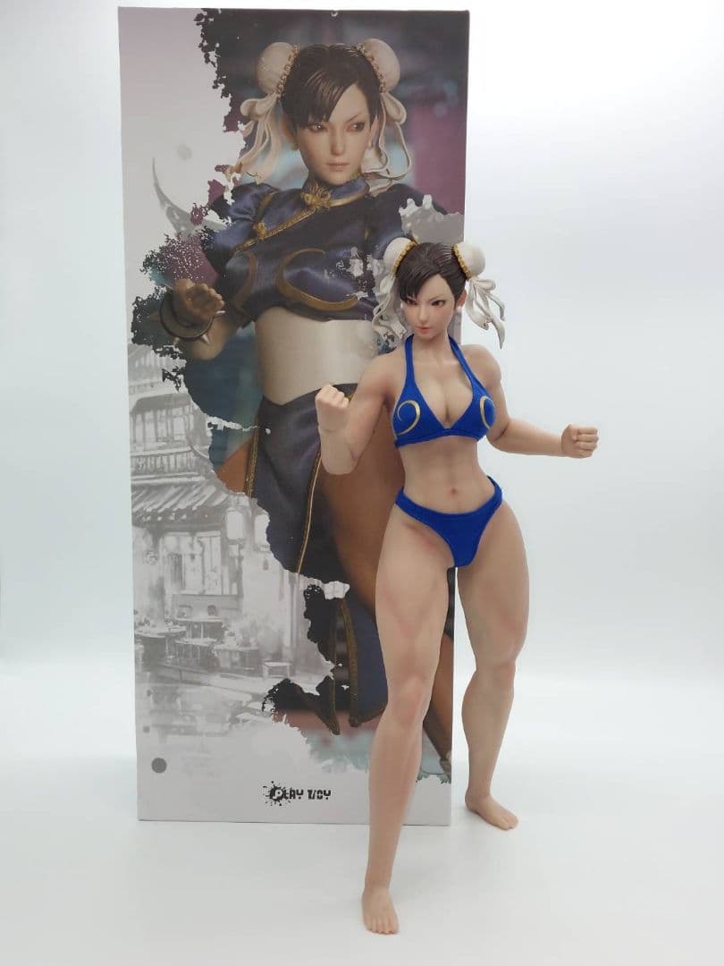 【PLAYTOY】P019 1/6 格闘女神 春麗 チュンリー フィギュア