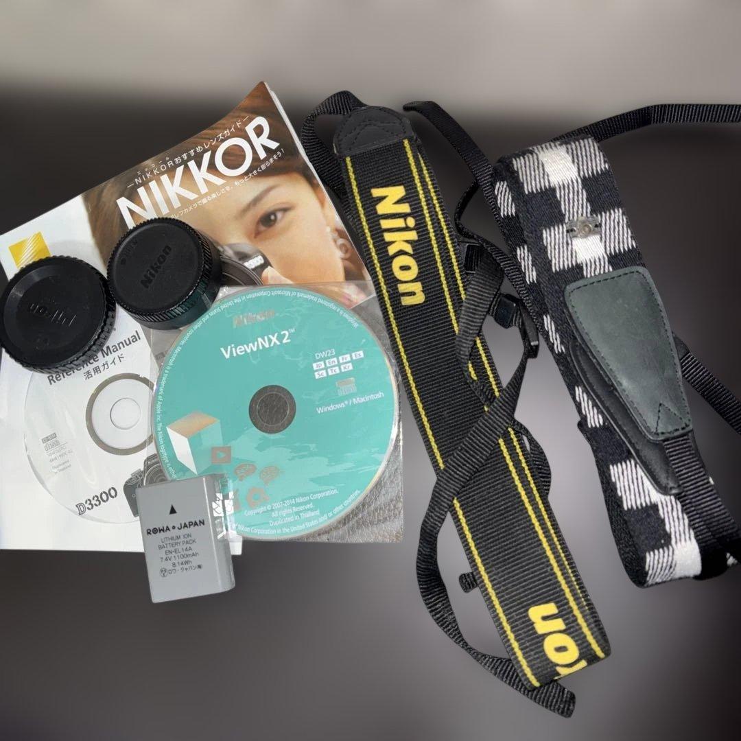 NIKON D3300 箱 付属品付