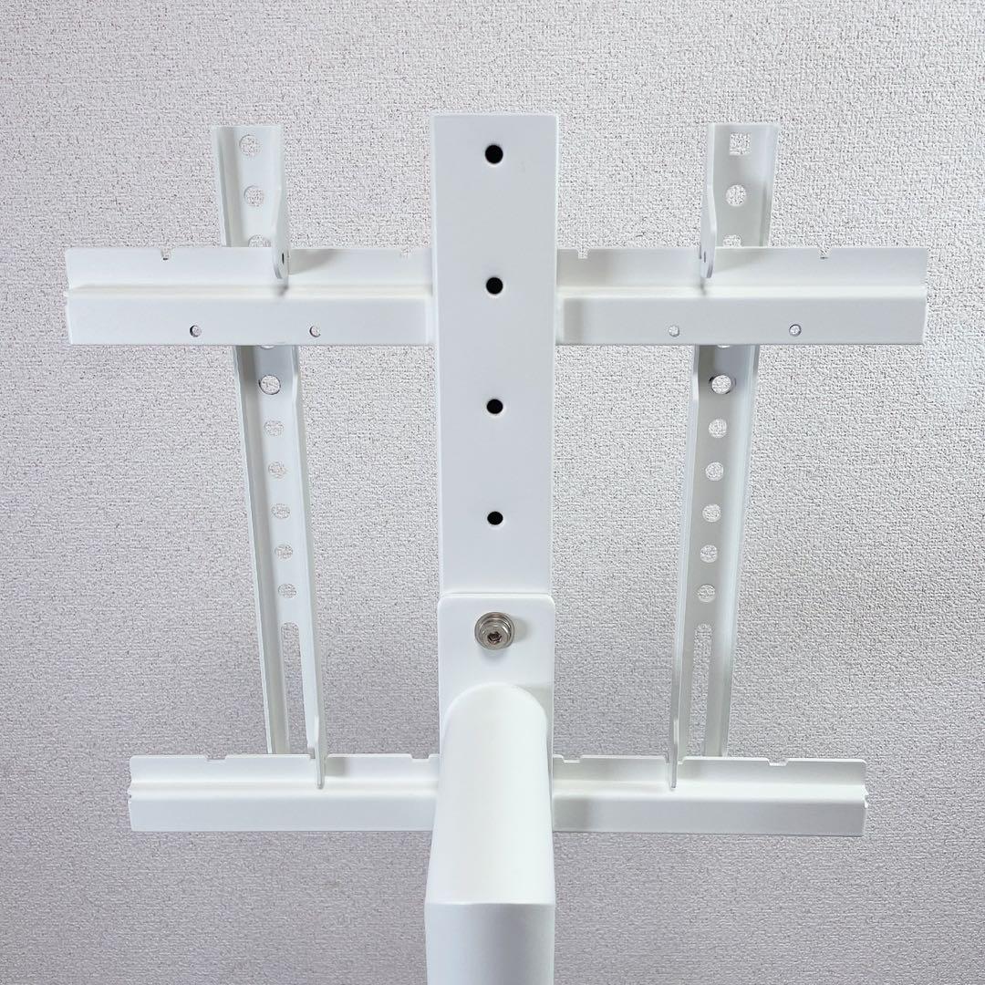 EQUALS WALL A2 ロータイプ TVスタンド サテンホワイト