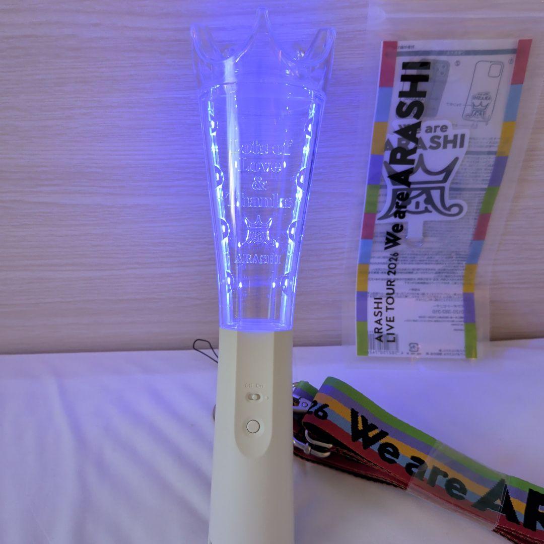 ☆嵐☆We are ARASHI ペンライト　フォンタブストラップ