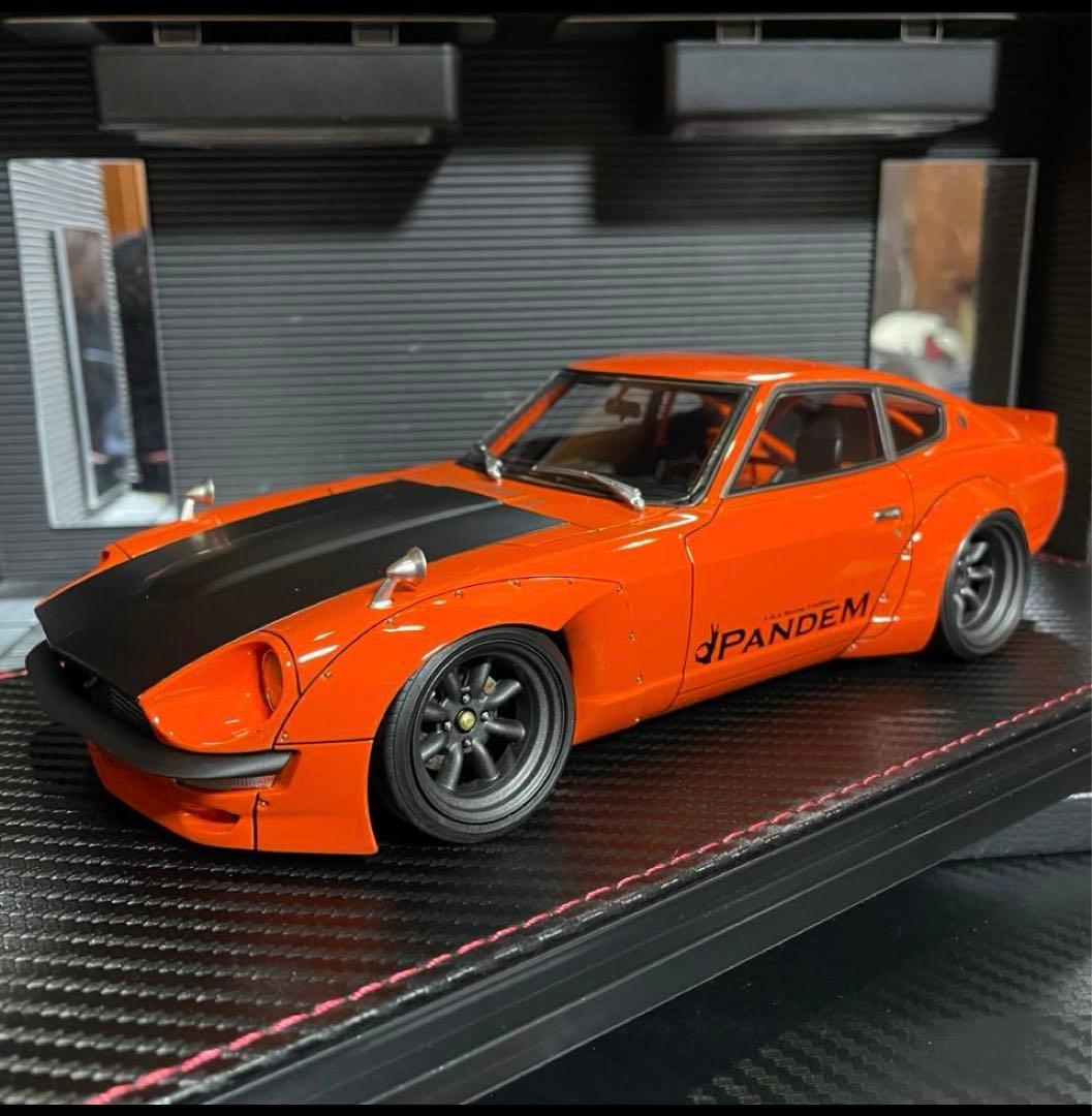 激レア！新品 イグニッションモデル 1/18 PANDEM S30 Z オレンジ