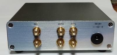 ４x２アンテナ切替器　SAS400 100kHz～500MHz 受信用