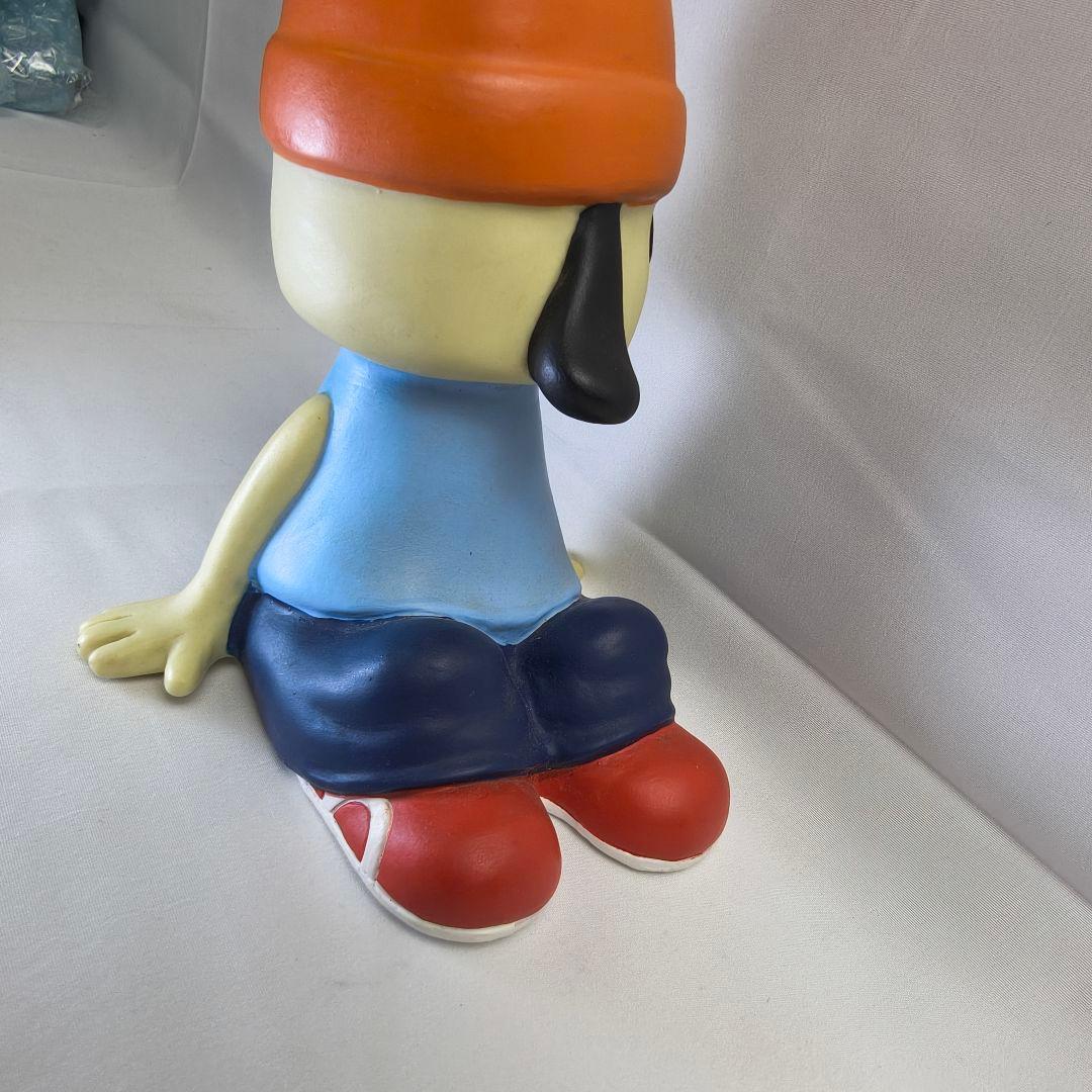 希少　パラッバラッパー　パラッバフィギュアソフトビニール製貯金箱