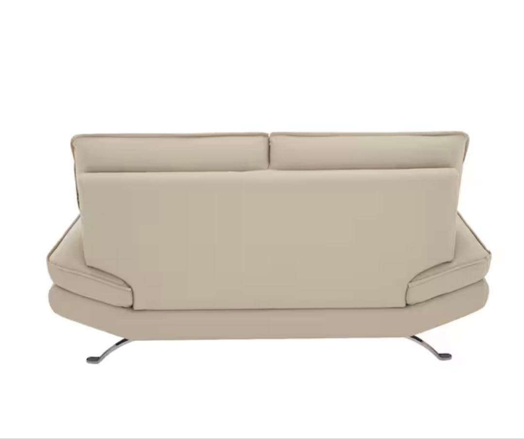 ま*る様 本革 2人掛けソファ(一部合成皮革) (FR03 IV) ニトリ