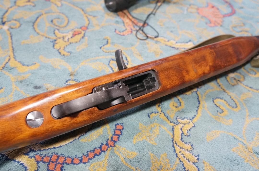 マルシン エアコキ US M1 カービン カート式 木製ストック スコープ付