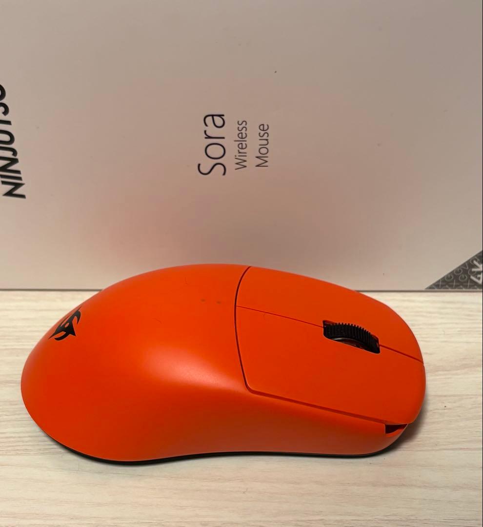 VAXEE × Ninjutso SORA 4K Wirelessオレンジ