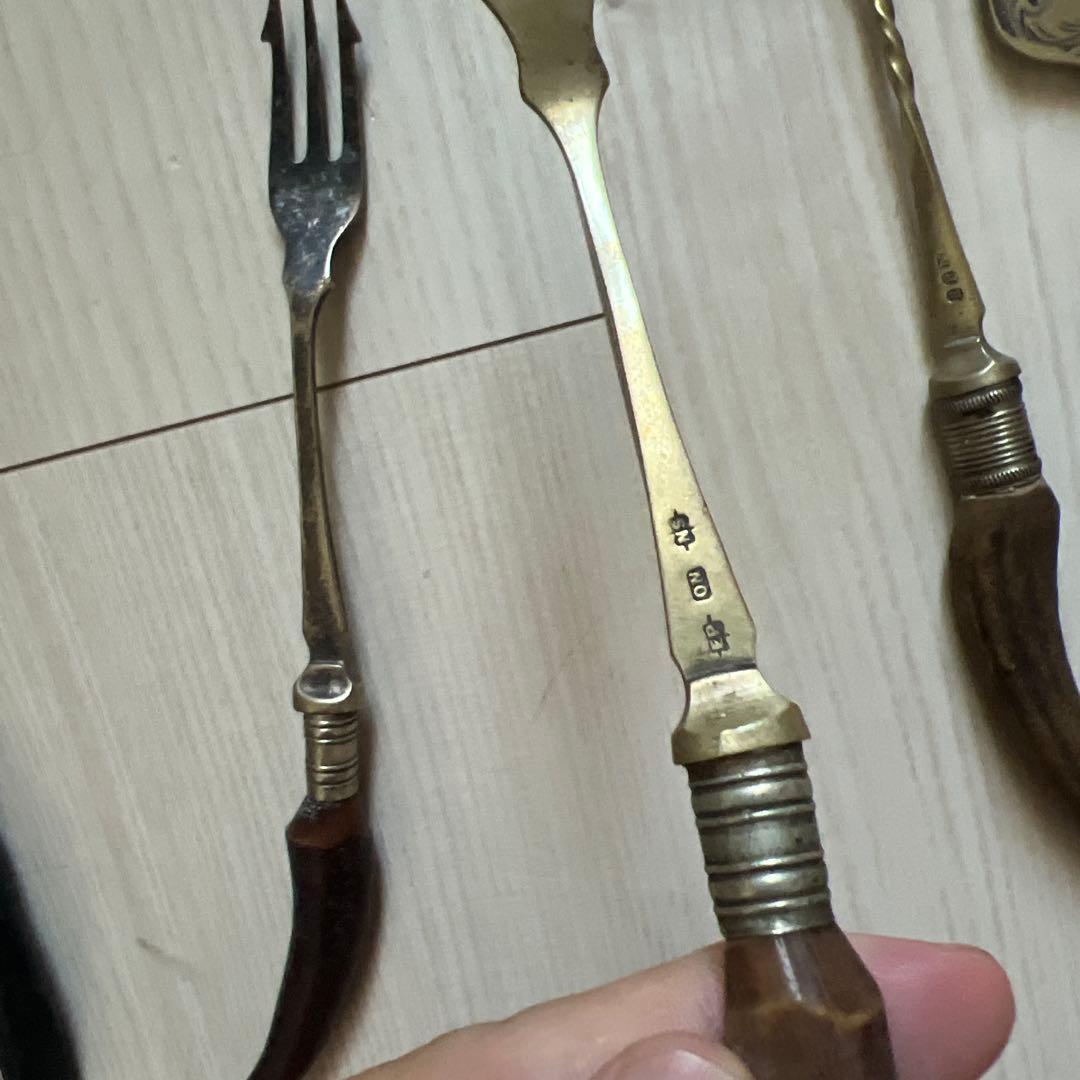 アンティークツノフォーク@a26
