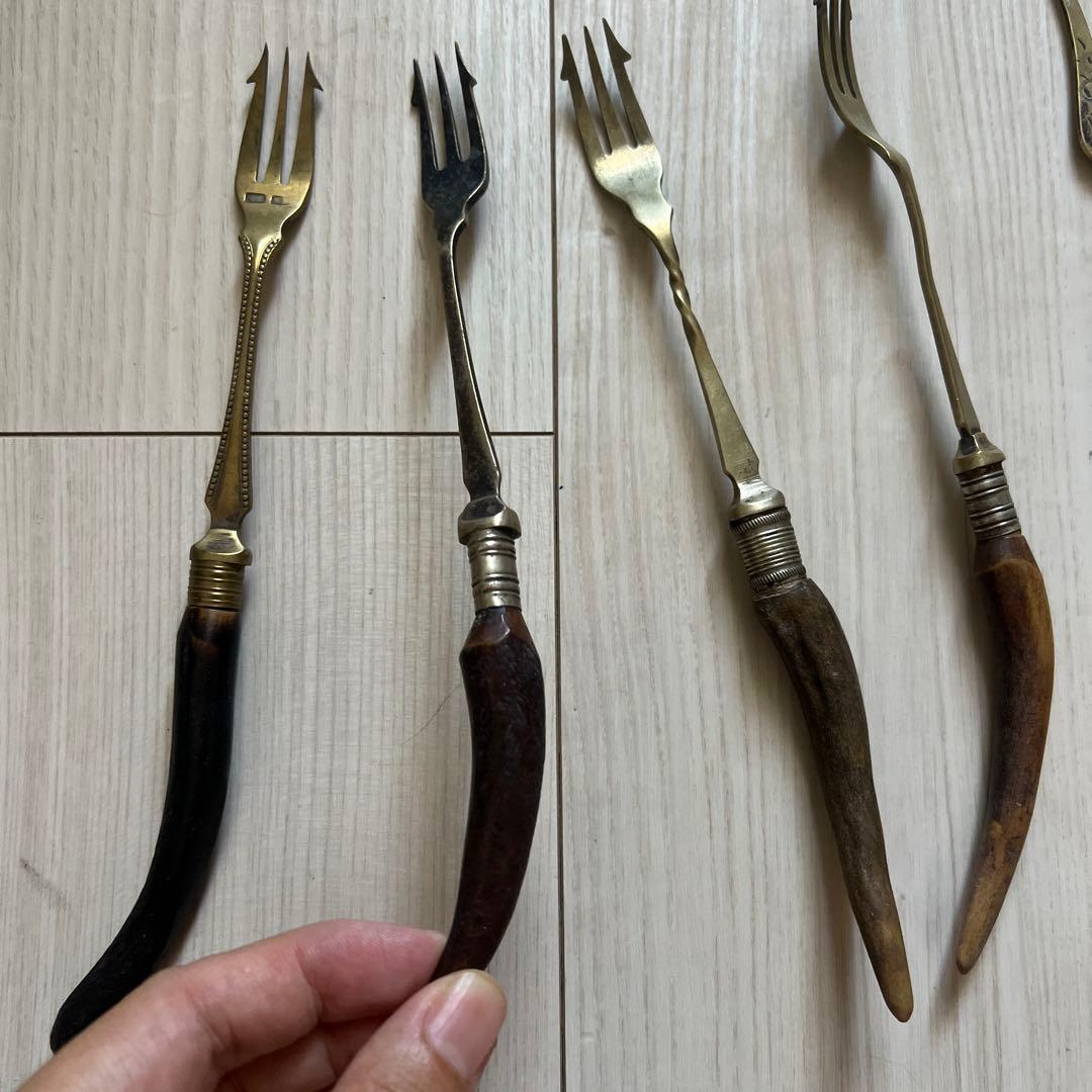 アンティークツノフォーク@a26