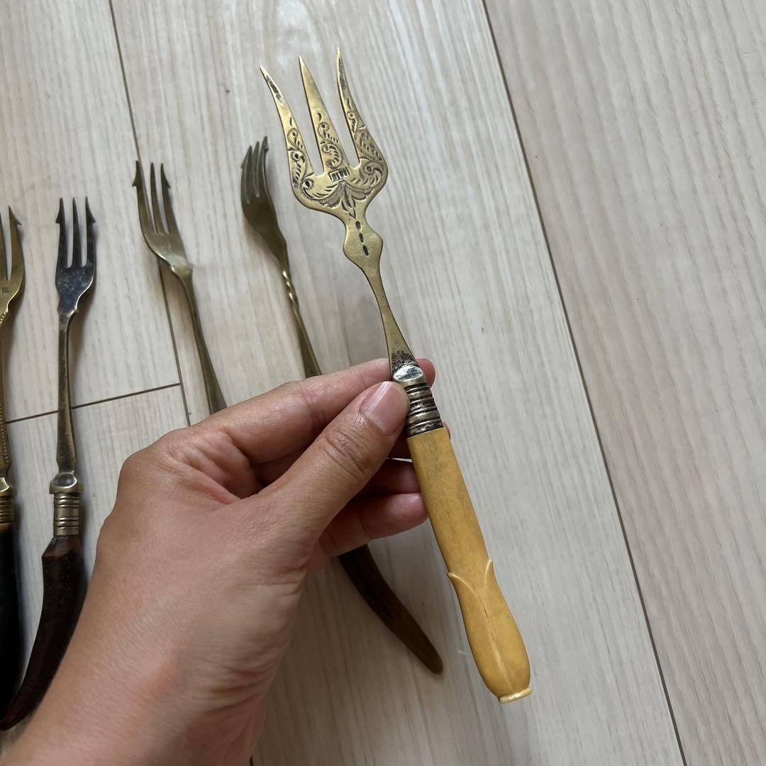 アンティークツノフォーク@a26