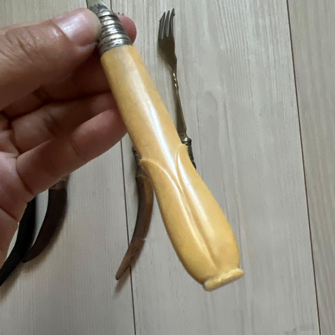 アンティークツノフォーク@a26