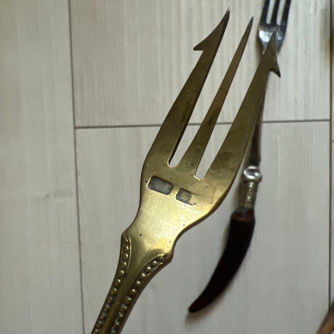 アンティークツノフォーク@a26