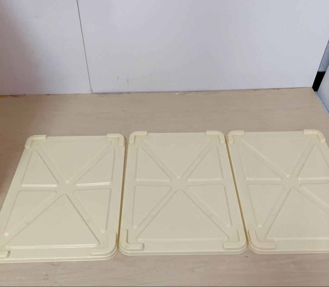 SANKO サンコー　中型ばんじゅう　10個セット　蓋3枚　フードトレイ　①